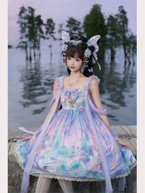 Tsubaki Dream Qi Lolita Dress JSK by Ocelot (OT30)